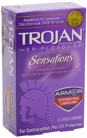 CONDOM, TROJAN SENSATION (12/BX)