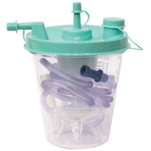 SUCTION KIT, TUBING 6' W/3.5" CONN W/RUBBER ELBOW