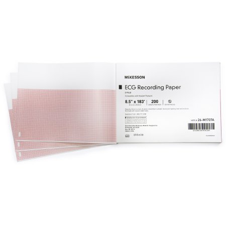 PAPER, ECG F/2481A 8.5"X183' (200/PK 10PK/CS)