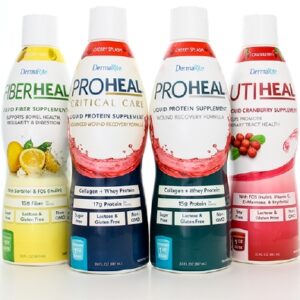 PROHEAL, SUPPLEMENT FIBERHEAL LEMON TWIST 30OZ (6/CS)