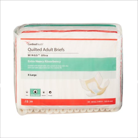 BRIEF, WINGS ULTRA QUILTED XLG(15/BG 4BG/CS)