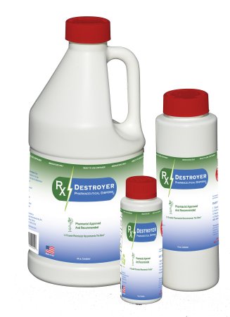 BOTTLE, RX DESTROYER W/HARDENER PKTS 64OZ (4/CS)