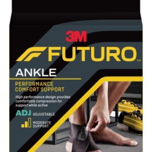 ANKLE SUPPORT, FUTURO ADJ 1.5X3.75X5.125 (12/CS) 3M