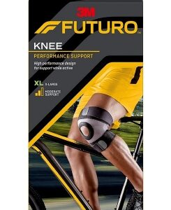 KNEE SUPPORT, FUTURO MOISTR CNTRL XL 2X3.75X9.125 (12/CS)