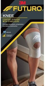 KNEE SUPPORT, STBLZR MED 1.5X3.722X9.597 (12/CS)      3M