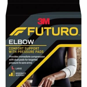 ELBOW SUPPORT, W/PRESS PADS LG2.25X3.75X5.125 (12/