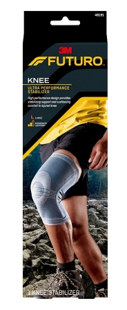 KNEE STABILIZER, ACTIVE KNIT LG 2X3.75X12 (12/CS)