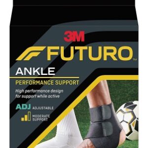 ANKLE SUPPORT, SPORT MOISTR CNTRL ADJ 2.25X3.75X5.(12/CS)