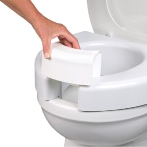 SEAT, TOILET RAISED OPEN FRNT W/CLSD FRNT OPTION