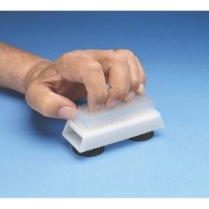 BRUSH, NAIL W/SCTN CUP BASE