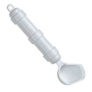 SPOON, ANGL W/BUILT IN HNDL