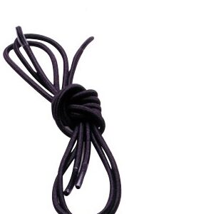 SHOELACE, ELAS BLK 27" (10PR/CS)