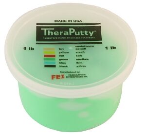 THERAPUTTY, EXERCISE ANTIM CANDO 1LB MED GRN