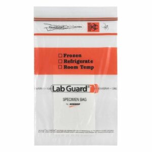 BAG, BIOHAZ 6X9" W/ABSORB PAD (1000/CS)