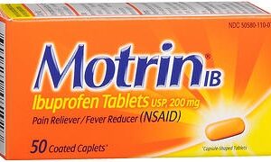 MOTRIN, CAP IB 50CT (48BT/CS)