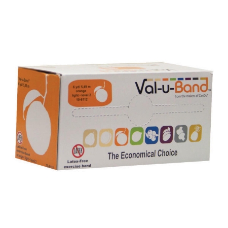 BAND, EXERCISE LF VALU-U ORG 6YD
