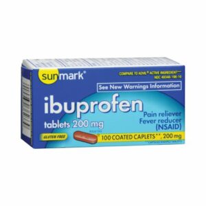IBUPROFEN, TAB SM 200MG (100/BT)
