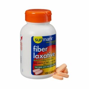 FIBER LAXATIVE, CAP SM 500MG (100/BT)