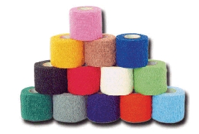 BANDAGE, CO-FLEX LF BLU 1 1/2"X5YDS (48/CS)