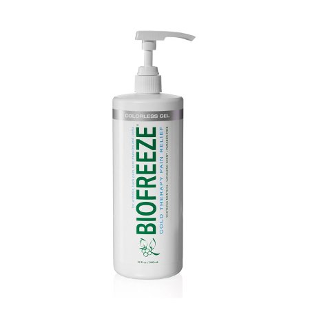 BIOFREEZE, GEL PUMP CLR 32OZ (16/CS)