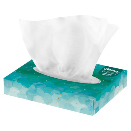 TISSUE, FACIAL KLEENEX JR 8.4"X5.5" (40/BX 80BX/CS)