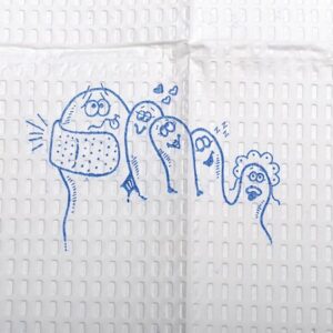 TOWEL, PODIATRY 2PLY 500S
