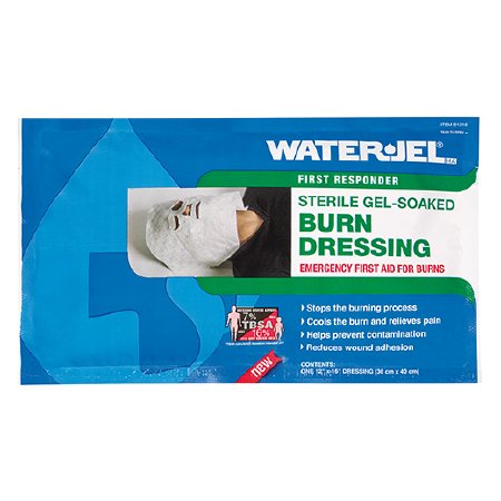 DRESSING, BURN FACE WATER-JEL STR GEL-SOAKED 12"X16" (20/CS)