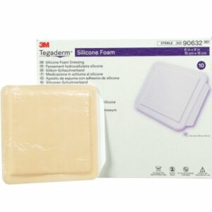 DRESSING, TEGADERM SIL FM NON-BORDERED 4"X4.25" (10/BX 4BX/C