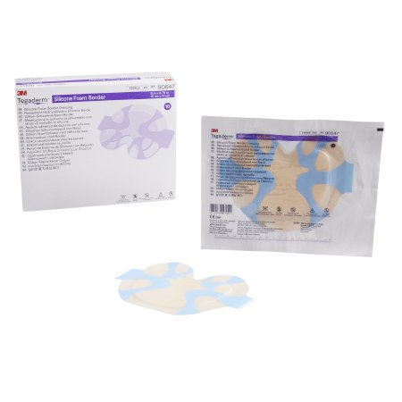 DRESSING, TEGADERM SIL FOM SACRAL SM 6"X6.75" (10/BX 4BX/CS)