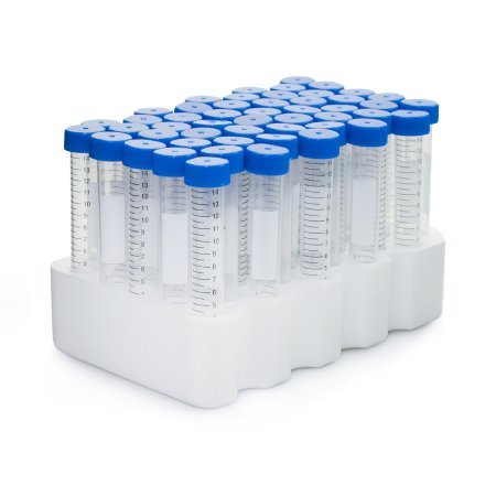 TUBE, CENTRIFUGE STR RACKED BLU 15ML (50/PK 10 PK/CS)