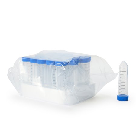 TUBE, CENTRIFUGE PP RACKED STRBLU 50ML (25/PK 20 PK/CS)