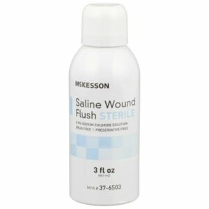 CLEANSER, WOUND SALINE FLUSH 3.0OZ ( 1EA/CS 12EA/CS)