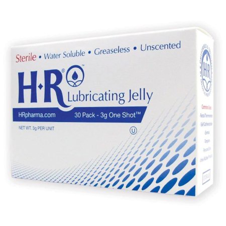 LUBRICANT JELLY, HR STR 3GM (30/BX 48BX/CS)