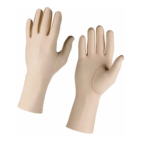 GLOVE, HATCH EDEMA FULL FINGEROVER WRIST RT MED