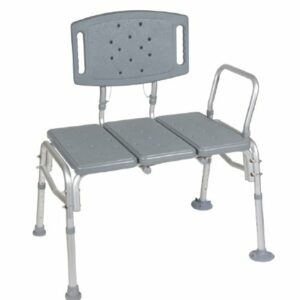 BENCH, TRANSFER W/BACK ALUMINUM FRAME 500LB