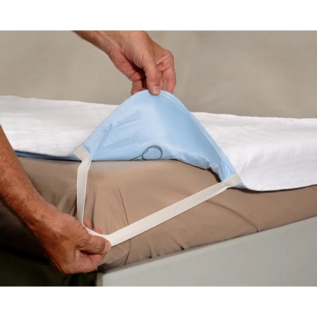 UNDERPAD, QUIK-SORB RUSBL 100%COTTON TWIN 36"X72" D/S