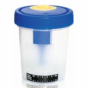 CONTAINER, SPECIMEN URINE W/CAP TEMP STRIP STR 4OZ (200/CS)