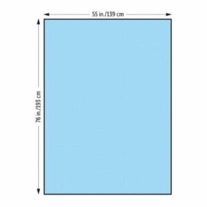 DRAPE, SURG REVERSE FOLD STR LG 55"X76" (48/CS)