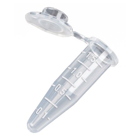 TUBE, MICROCENTRIFUGE W/SNAP CCAP NAT 1.5ML (500/BG 20BG/CS)