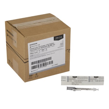 SYR/NDL, SFTY 192-SN1C2705S GRY 1CC 27GX.5" (100/BX 4BX/CS)