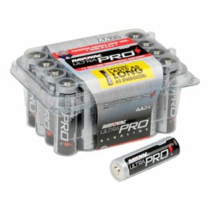 BATTERY, ALKALINE ULTRA PRO AACONTRACTOR PK (24/PK 12PK/CS)