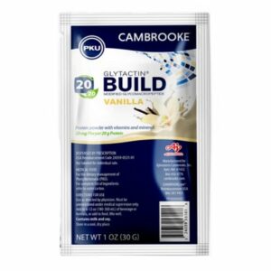 GLYTACTIN BUILD 20/20, PDR VANILLA 20G (30/CS)