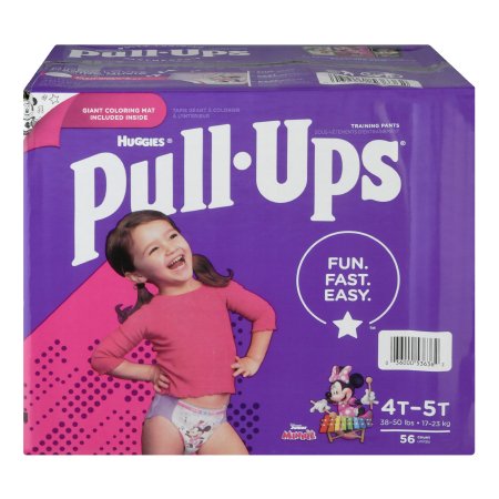 PANTS, TRAINING PULL-UPS LEARNING DESIGN GIRL 4T-5T (56/CS)