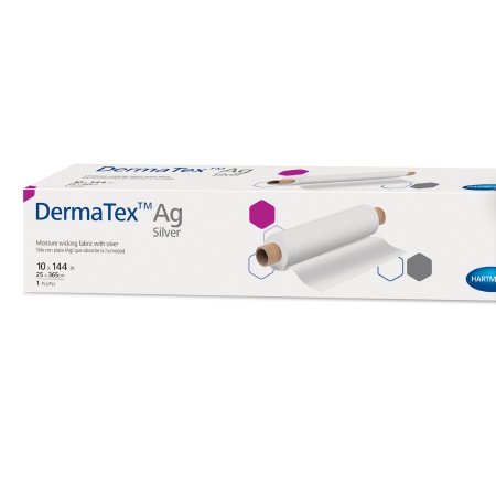 FABRIC, WICKING DERMATEX AG W/SLVR 10"X144" (1/BX)