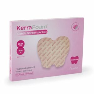 DRESSING, WND KERRAFOAM GNTL BRDR SACRAL LG (5/CT 5CT/CS)