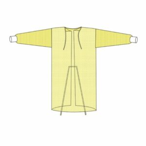GOWN, PROCEDURE N/S YLW XLG 50" (10/BG 10BG/CS)