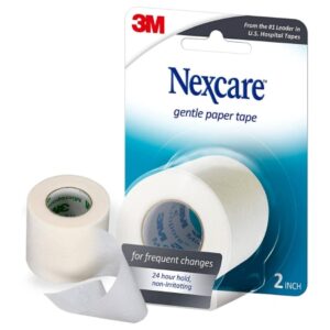 TAPE, PAPER GENTLE 2"X10YDS