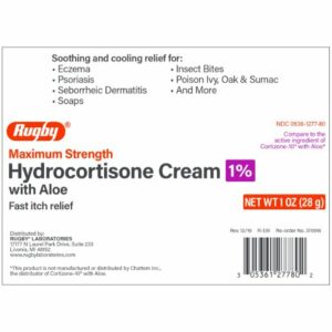 HYDROCORTISONE, CRM 1% 28GM