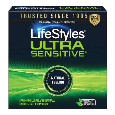 CONDOM, LIFESTYLES ULTRA SENSILUB (1000/CS)