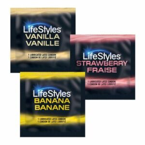 CONDOM, LIFESTYLES ASTD FLAVORLUB (1000/CS)